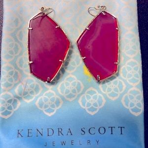 Kendra Scott pink earrings